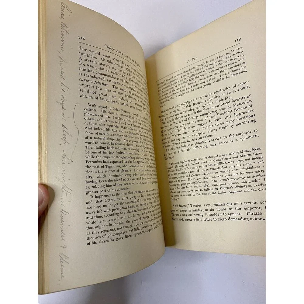 College Latin Course In English The After School Series HC Book‎ 1885 Wilkinson